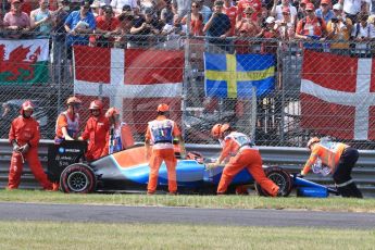 World © Octane Photographic Ltd. Manor Racing MRT05 – Esteban Ocon. Saturday 3rd September 2016, F1 Italian GP Qualifying, Monza, Italy. Digital Ref :1705LB1D8344