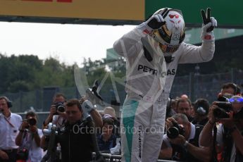World © Octane Photographic Ltd. Mercedes AMG Petronas W07 Hybrid – Lewis Hamilton. Saturday 3rd September 2016, F1 Italian GP Qualifying, Monza, Italy. Digital Ref :1705LB1D8645