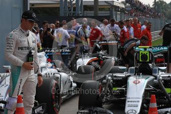 World © Octane Photographic Ltd. Mercedes AMG Petronas W07 Hybrid – Nico Rosberg. Saturday 3rd September 2016, F1 Italian GP Qualifying, Monza, Italy. Digital Ref :1705LB1D8727