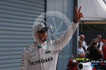 World © Octane Photographic Ltd. Mercedes AMG Petronas W07 Hybrid – Lewis Hamilton. Saturday 3rd September 2016, F1 Italian GP Qualifying, Monza, Italy. Digital Ref :1705LB1D8818