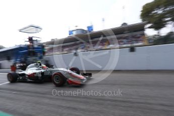 World © Octane Photographic Ltd. Haas F1 Team VF-16 - Esteban Gutierrez. Saturday 3rd September 2016, F1 Italian GP Qualifying, Monza, Italy. Digital Ref :1705LB2D6571