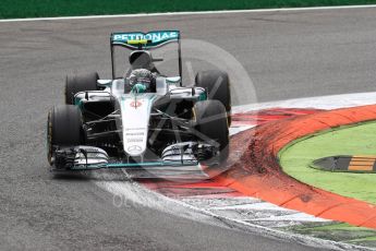 World © Octane Photographic Ltd. Mercedes AMG Petronas W07 Hybrid – Nico Rosberg. Sunday 4th September 2016, F1 Italian GP Race, Monza, Italy. Digital Ref :1710LB1D0456