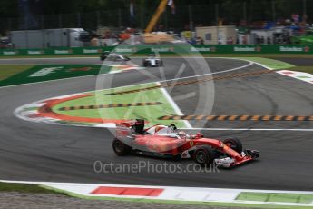 World © Octane Photographic Ltd. Scuderia Ferrari SF16-H – Kimi Raikkonen, Williams Martini Racing, Williams Mercedes FW38 – Valtteri Bottas and Mercedes AMG Petronas W07 Hybrid – Lewis Hamilton. Sunday 4th September 2016, F1 Italian GP Race, Monza, Italy. Digital Ref :1710LB2D7197