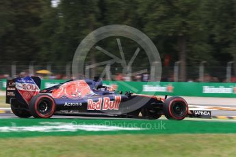 World © Octane Photographic Ltd. Scuderia Toro Rosso STR11 – Daniil Kvyat. Sunday 4th September 2016, F1 Italian GP Race, Monza, Italy. Digital Ref :1710LB2D7363