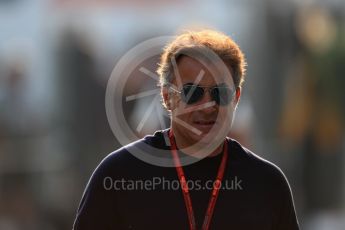 World © Octane Photographic Ltd. Jean Alesi. Saturday 3rd September 2016, F1 Italian GP Paddock, Monza, Italy. Digital Ref :1696LB1D6965