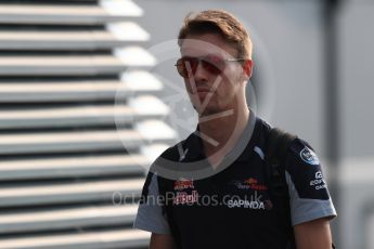World © Octane Photographic Ltd. Scuderia Toro Rosso STR11 – Daniil Kvyat. Sunday 4th September 2016, F1 Italian GP Paddock, Monza, Italy. Digital Ref :1708LB1D9529