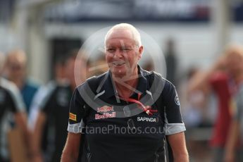 World © Octane Photographic Ltd. Scuderia Toro Rosso - John Booth. Sunday 4th September 2016, F1 Italian GP Paddock, Monza, Italy. Digital Ref :1708LB1D9556