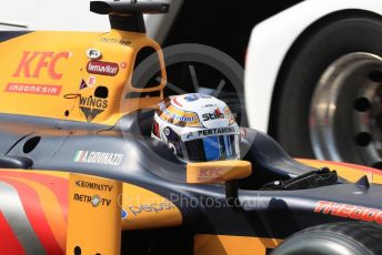 World © Octane Photographic Ltd. Prema Racing - GP2/11 – Antonia Giovinazzi. Friday 2nd September 2016, GP2 Practice, Monza, Italy. Digital Ref : 1698LB1D6016