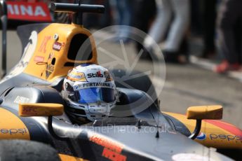 World © Octane Photographic Ltd. Prema Racing - GP2/11 – Antonia Giovinazzi. Saturday 3rd September 2016, GP2 Race 1 Parc Ferme, Monza, Italy. Digital Ref :1700LB2D6652