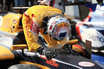 World © Octane Photographic Ltd. Prema Racing - GP2/11 – Antonia Giovinazzi. Saturday 3rd September 2016, GP2 Race 1 Parc Ferme, Monza, Italy. Digital Ref :1700LB2D6691