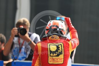 World © Octane Photographic Ltd. Racing Engineering - GP2/11 – Norman Nato. Sunday 4th September 2016, GP2 Race 1 Parc Ferme, Monza, Italy. Digital Ref :1707LB1D9907