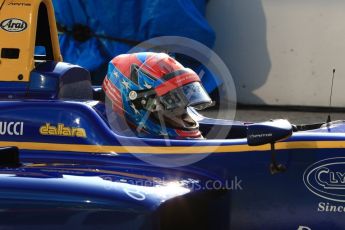 World © Octane Photographic Ltd. DAMS - GP3/16 – Santino Ferrucci. Friday 2nd September 2016, GP3 Practice, Spa-Francorchamps, Belgium. Digital Ref : 1702LB1D6771