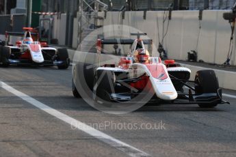 World © Octane Photographic Ltd. ART Grand Prix – GP3/16 – Charles Leclerc and Alexander Albon. Friday 2nd September 2016, GP3 Practice, Spa-Francorchamps, Belgium. Digital Ref : 1702LB1D6818