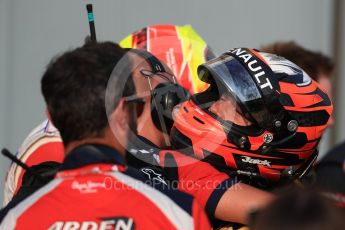 World © Octane Photographic Ltd. Arden International – GP3/16 – Jack Aitken. Saturday 3rd September 2016, GP3 Race 1 Parc Ferme, Spa-Francorchamps, Belgium. Digital Ref :1706LB1D9197