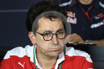 World © Octane Photographic Ltd. F1 Italian GP FIA Personnel Press Conference, Monza, Italy. Friday 2nd September 2016. Mattia Binotto – Chief Technical Officer Scuderia Ferrari. Digital Ref : 1701LB1D6641