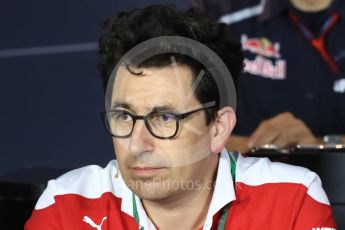 World © Octane Photographic Ltd. F1 Italian GP FIA Personnel Press Conference, Monza, Italy. Friday 2nd September 2016. Mattia Binotto – Chief Technical Officer Scuderia Ferrari. Digital Ref : 1701LB1D6707