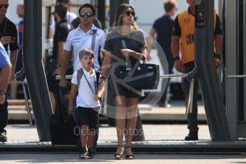 World © Octane Photographic Ltd. Williams Martini Racing, Williams Mercedes FW38 – Felipe Massa. Thursday 1st September 2016, F1 Italian GP Paddock, Monza, Italy. Digital Ref : 1694LB1D3625