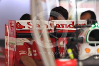 World © Octane Photographic Ltd. Scuderia Ferrari SF16-H. Thursday 1st September 2016, F1 Italian GP Pit Lane, Monza, Italy. Digital Ref : 1694LB1D3769