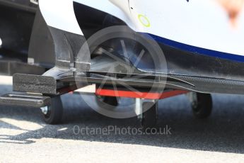 World © Octane Photographic Ltd. Williams Martini Racing, Williams Mercedes FW38. Thursday 1st September 2016, F1 Italian GP Pit Lane, Monza, Italy. Digital Ref : 1694LB1D3778