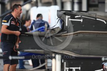 World © Octane Photographic Ltd. Scuderia Toro Rosso STR11. Thursday 1st September 2016, F1 Italian GP Pit Lane, Monza, Italy. Digital Ref : 1694LB1D3919