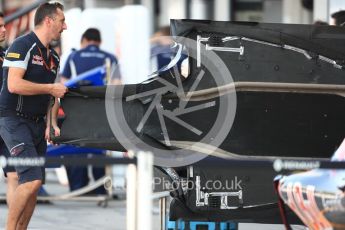 World © Octane Photographic Ltd. Scuderia Toro Rosso STR11. Thursday 1st September 2016, F1 Italian GP Pit Lane, Monza, Italy. Digital Ref : 1694LB1D3926