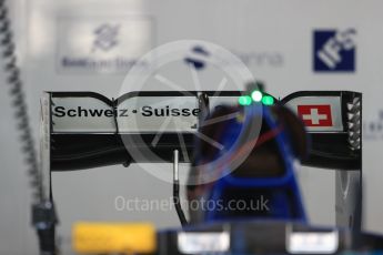 World © Octane Photographic Ltd. Sauber F1 Team C35. Thursday 1st September 2016, F1 Italian GP Pit Lane, Monza, Italy. Digital Ref : 1694LB1D4039