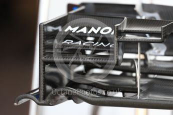 World © Octane Photographic Ltd. Manor Racing MRT05. Thursday 1st September 2016, F1 Italian GP Pit Lane, Monza, Italy. Digital Ref : 1694LB1D4060