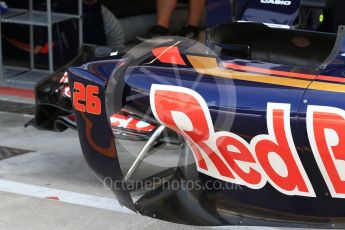 World © Octane Photographic Ltd. Scuderia Toro Rosso STR11. Thursday 1st September 2016, F1 Italian GP Pit Lane, Monza, Italy. Digital Ref : 1694LB2D5258