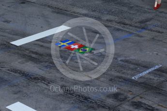 World © Octane Photographic Ltd. Sauber F1 Team C35 pit box. Thursday 1st September 2016, F1 Italian GP Pit Lane, Monza, Italy. Digital Ref : 1694LB2D5287