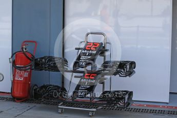 World © Octane Photographic Ltd. McLaren Honda MP4-31 – Jenson Button. Thursday 1st September 2016, F1 Italian GP Pit Lane, Monza, Italy. Digital Ref : 1694LB2D5295