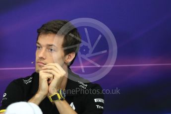 World © Octane Photographic Ltd. F1 Singapore GP FIA Driver Press Conference, Suzuka Circuit, Suzuka, Japan. Thursday 6th October 2016. Renault Sport F1 Team – Jolyon Palmer. Digital Ref : 1727LB1D3241