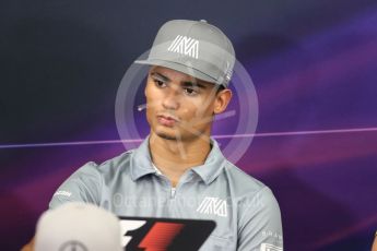 World © Octane Photographic Ltd. F1 Singapore GP FIA Driver Press Conference, Suzuka Circuit, Suzuka, Japan. Thursday 6th October 2016 Manor Racing - Pascal Wehrlein. Digital Ref : 1727LB1D3310