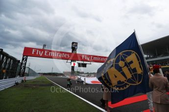 World © Octane Photographic Ltd. Grid ceremony Sunday 9th October 2016, F1 Japanese GP - Grid. Suzuka Circuit, Suzuka, Japan. Digital Ref :1735LB1D7357