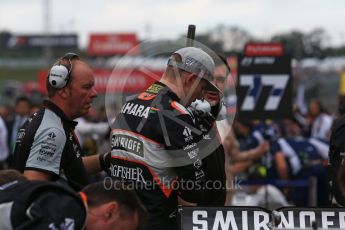 World © Octane Photographic Ltd. Sahara Force India VJM09 - Nico Hulkenberg. Sunday 9th October 2016, F1 Japanese GP - Grid, Suzuka Circuit, Suzuka, Japan. Digital Ref :1735LB2D4391