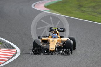 orld © Octane Photographic Ltd. Renault Sport F1 Team RS16 – Jolyon Palmer. Friday 7th October 2016, F1 Japanese GP - Practice 1, Suzuka Circuit, Suzuka, Japan. Digital Ref :1728LB1D3606