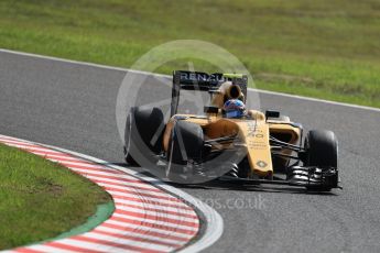World © Octane Photographic Ltd. Renault Sport F1 Team RS16 – Jolyon Palmer. Friday 7th October 2016, F1 Japanese GP - Practice 1, Suzuka Circuit, Suzuka, Japan. Digital Ref :1728LB1D3857