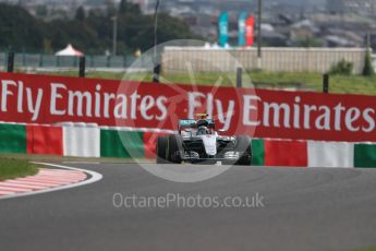 World © Octane Photographic Ltd. Mercedes AMG Petronas W07 Hybrid – Nico Rosberg. Friday 7th October 2016, F1 Japanese GP - Practice 1. Suzuka Circuit, Suzuka, Japan. Digital Ref :1728LB1D4325