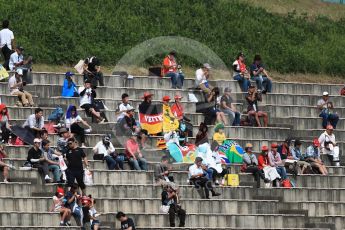 World © Octane Photographic Ltd. Fans in the grandstands. Friday 7th October 2016, F1 Japanese GP - Practice 1. Suzuka Circuit, Suzuka, Japan. Digital Ref :1728LB1D4395