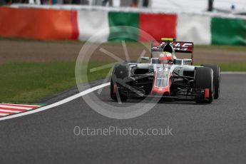 World © Octane Photographic Ltd. Haas F1 Team VF-16 - Esteban Gutierrez. Friday 7th October 2016, F1 Japanese GP - Practice 1, Suzuka Circuit, Suzuka, Japan. Digital Ref :1728LB1D4450