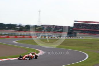 World © Octane Photographic Ltd. Scuderia Ferrari SF16-H – Kimi Raikkonen. Friday 7th October 2016, F1 Japanese GP - Practice 1, Suzuka Circuit, Suzuka, Japan. Digital Ref :1728LB2D1728