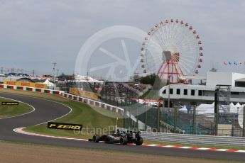 World © Octane Photographic Ltd. Sahara Force India VJM09 - Sergio Perez. Friday 7th October 2016, F1 Japanese GP - Practice 1, Suzuka Circuit, Suzuka, Japan. Digital Ref :1728LB2D1806