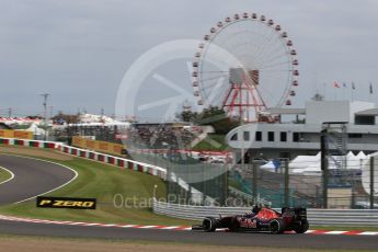 World © Octane Photographic Ltd. Scuderia Toro Rosso STR11 – Carlos Sainz. Friday 7th October 2016, F1 Japanese GP - Practice 1, Suzuka Circuit, Suzuka, Japan. Digital Ref :1728LB2D1819