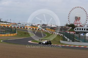 World © Octane Photographic Ltd. Williams Martini Racing, Williams Mercedes FW38 – Valtteri Bottas. Friday 7th October 2016, F1 Japanese GP - Practice 1, Suzuka Circuit, Suzuka, Japan. Digital Ref :1728LB2D1838