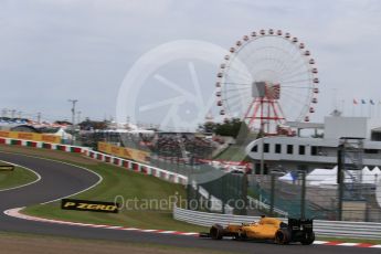World © Octane Photographic Ltd. Renault Sport F1 Team RS16 - Kevin Magnussen. Friday 7th October 2016, F1 Japanese GP - Practice 1, Suzuka Circuit, Suzuka, Japan. Digital Ref :1728LB2D1851
