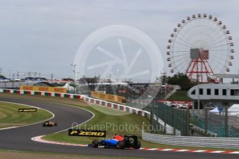 World © Octane Photographic Ltd. Manor Racing MRT05 – Esteban Ocon. Friday 7th October 2016, F1 Japanese GP - Practice 1, Suzuka Circuit, Suzuka, Japan. Digital Ref :1728LB2D1907