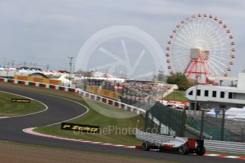 World © Octane Photographic Ltd. Haas F1 Team VF-16 - Esteban Gutierrez. Friday 7th October 2016, F1 Japanese GP - Practice 1, Suzuka Circuit, Suzuka, Japan. Digital Ref :1728LB2D1959