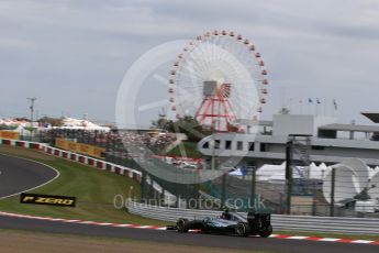 World © Octane Photographic Ltd. Mercedes AMG Petronas W07 Hybrid – Nico Rosberg. Friday 7th October 2016, F1 Japanese GP - Practice 1. Suzuka Circuit, Suzuka, Japan. Digital Ref :1728LB2D1979