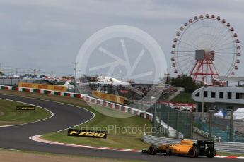 World © Octane Photographic Ltd. Renault Sport F1 Team RS16 - Kevin Magnussen. Friday 7th October 2016, F1 Japanese GP - Practice 1, Suzuka Circuit, Suzuka, Japan. Digital Ref :1728LB2D1989