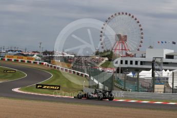 World © Octane Photographic Ltd. Sahara Force India VJM09 - Sergio Perez. Friday 7th October 2016, F1 Japanese GP - Practice 1, Suzuka Circuit, Suzuka, Japan. Digital Ref :1728LB2D2041