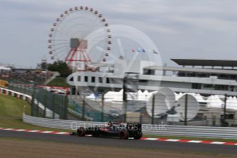 World © Octane Photographic Ltd. McLaren Honda MP4-31 – Jenson Button. Friday 7th October 2016, F1 Japanese GP - Practice 1, Suzuka Circuit, Suzuka, Japan. Digital Ref :1728LB2D2062